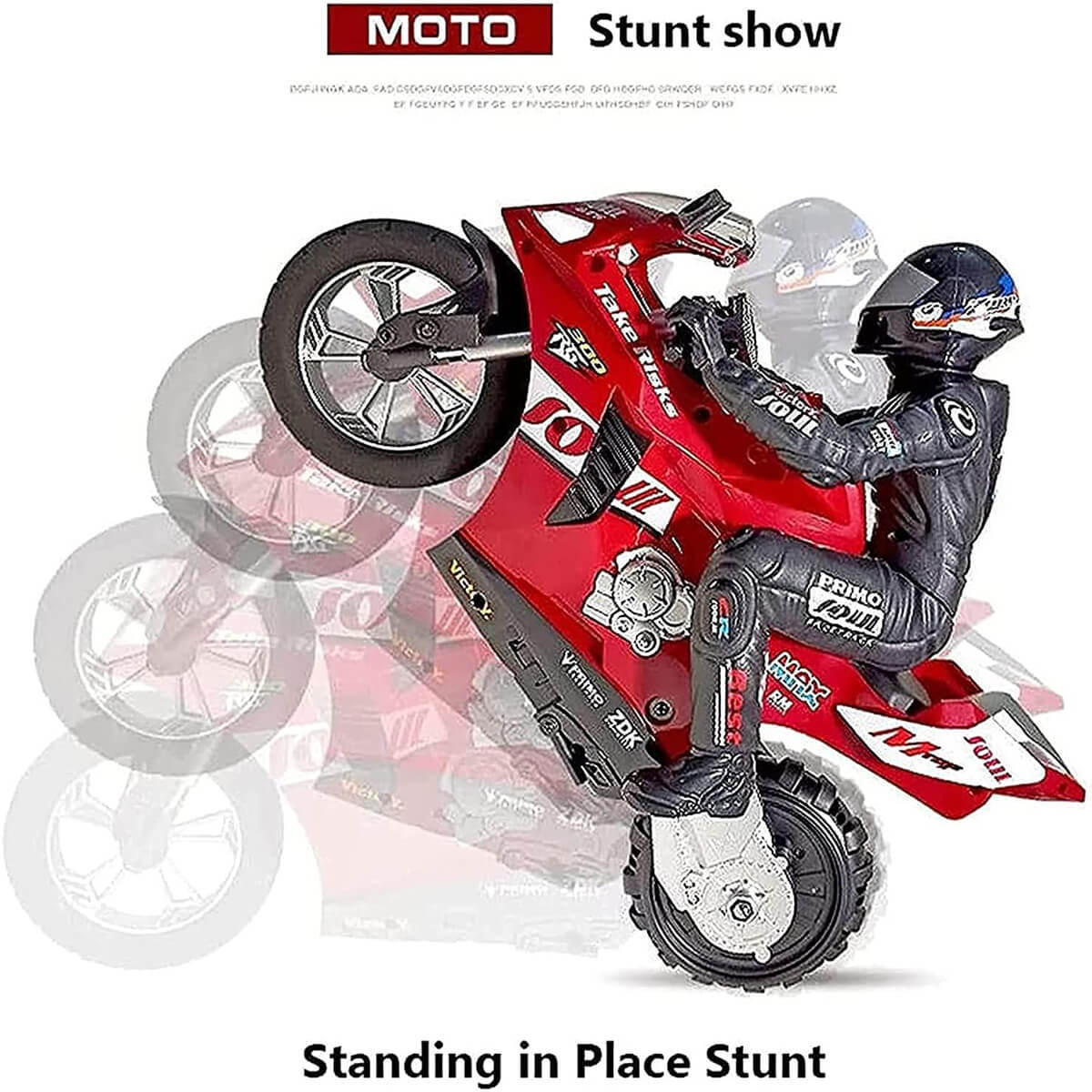 1:6 RC Motorcycle High Speed Drift Motorcycle Remote Control Racing Stunt Motorcycle