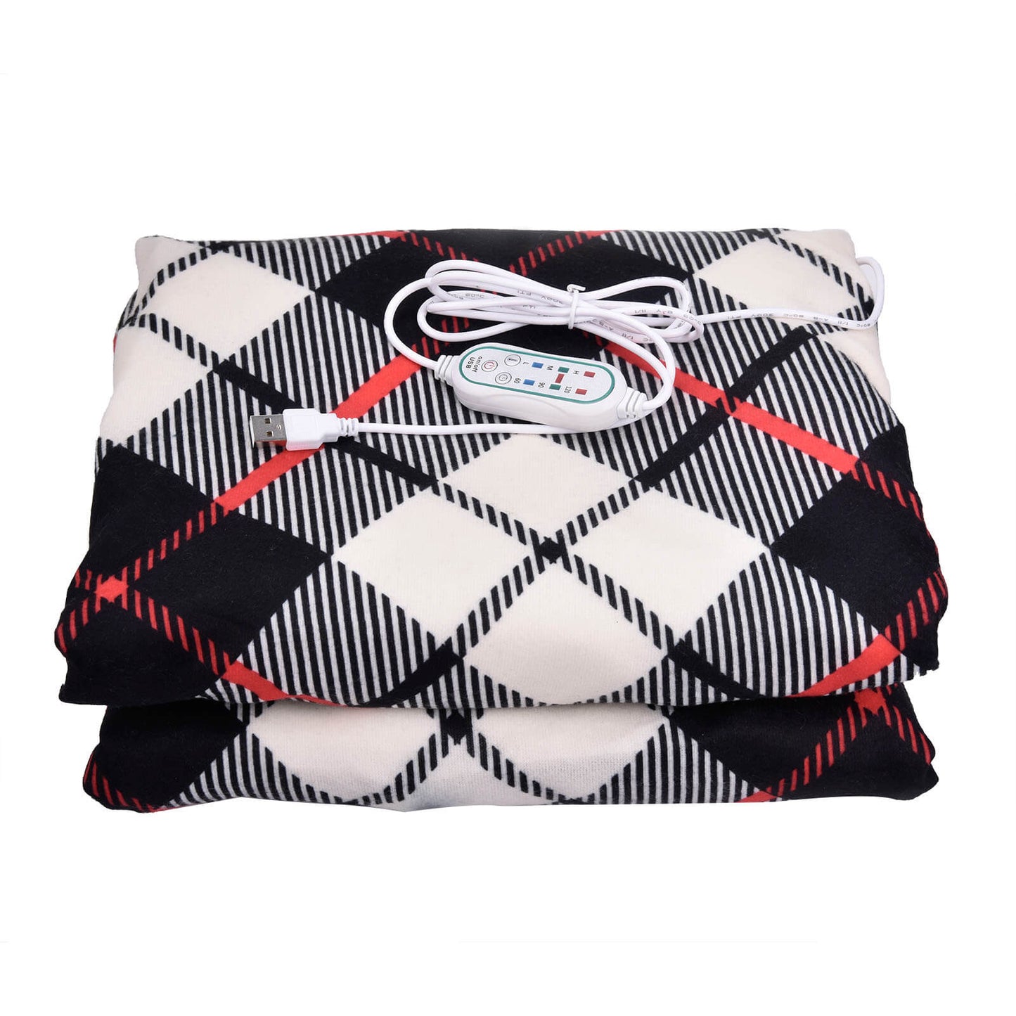 Snuggly Electric Heated Blanket with Temperature Controller