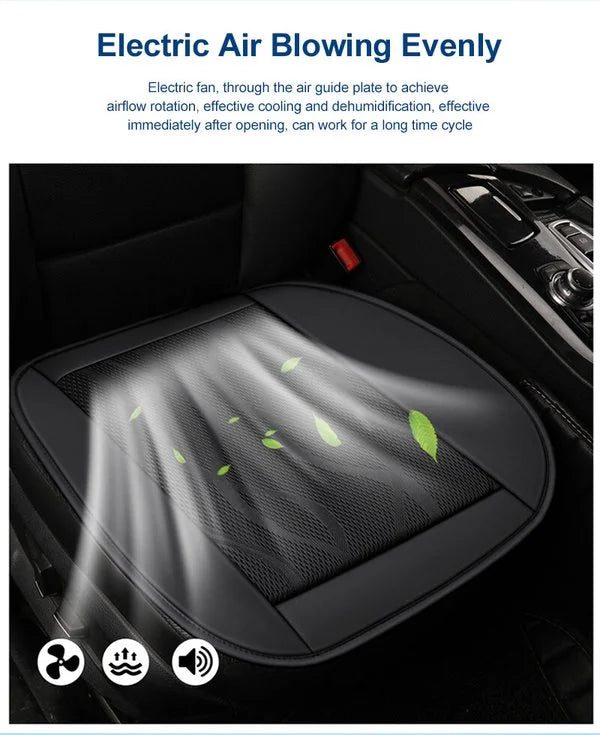 Summer fan cool ice silk cooling seat cushion