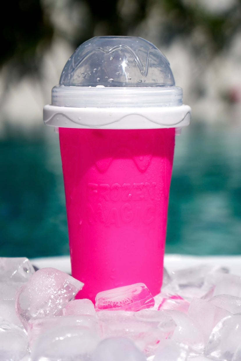 Slushy Cup Maker, Squeeze Icy Drink Maker, Magic Sluch