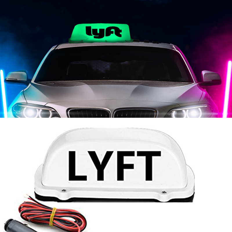 RGB RC Lyft Roof Light For Car Magnetic Base Roof Top Cab LED Sign Light