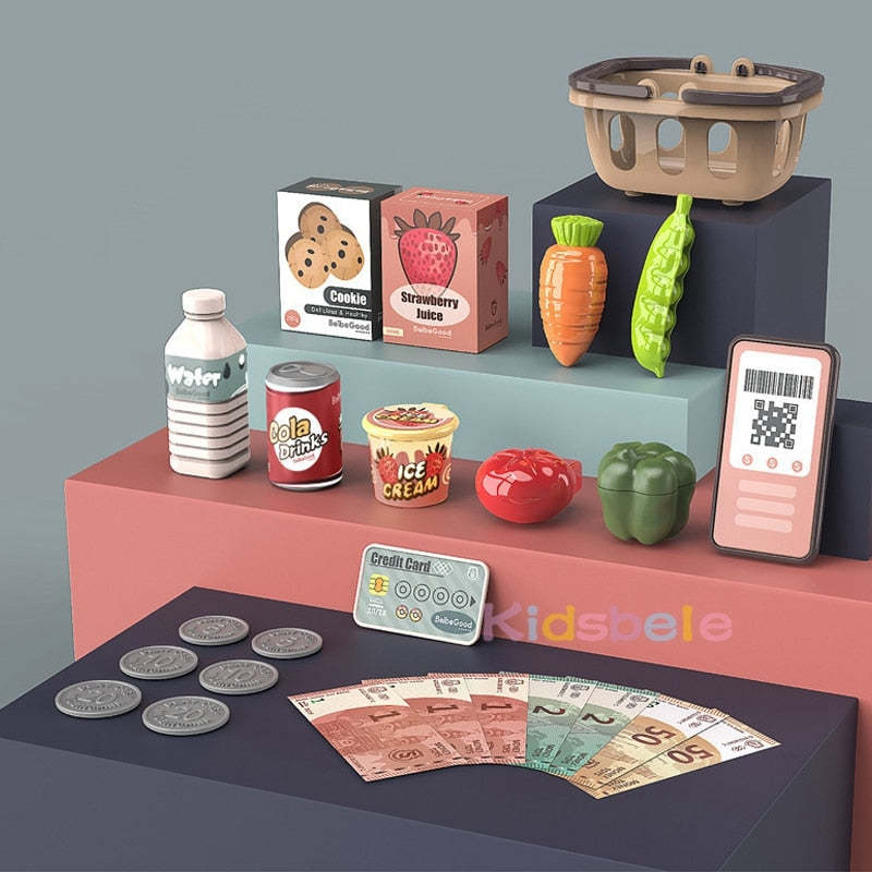 Supermarket Checkout Counter Pretend Play