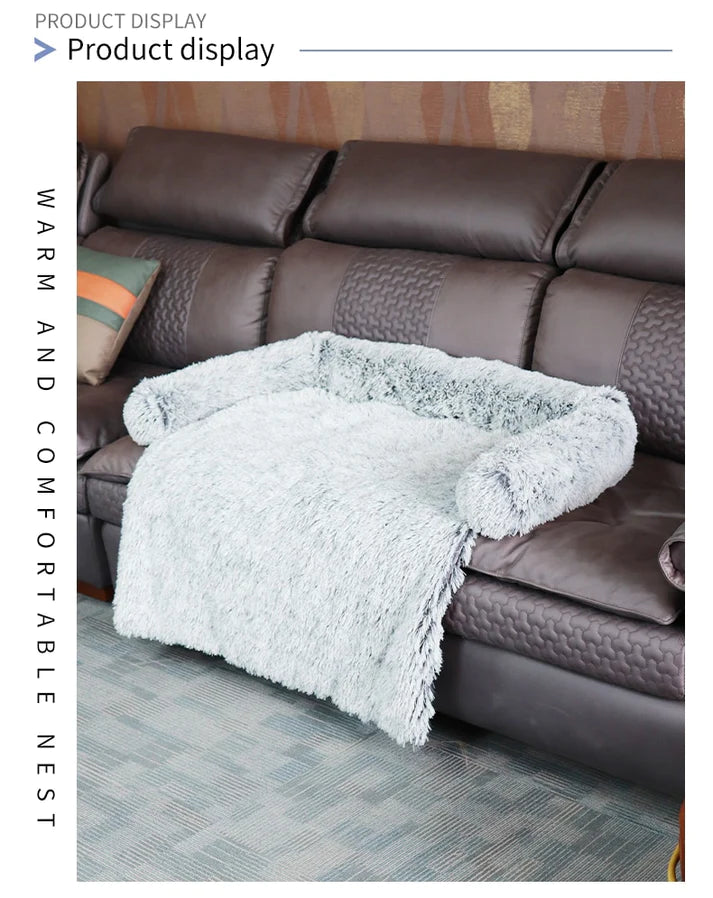 Washable Pet Sofa Dog Bed Calming Bed For Dogs