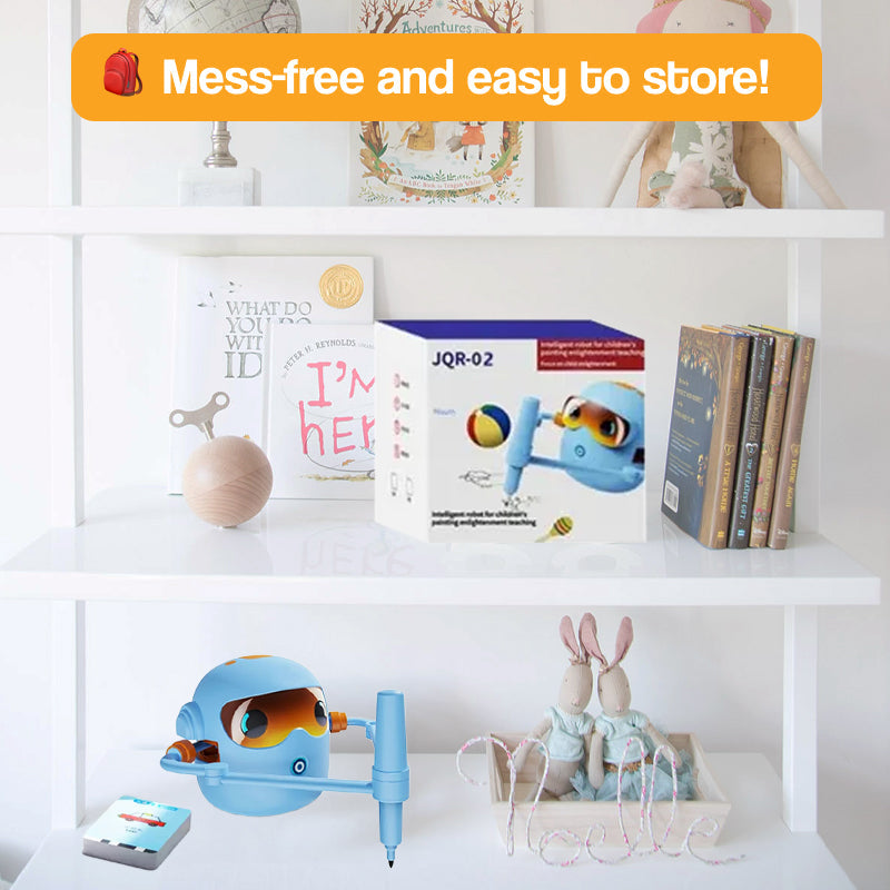 AI Drawing Robot for Kids | Step-by-Step Guidance, Mess-Free & Perfect for Ages 3+