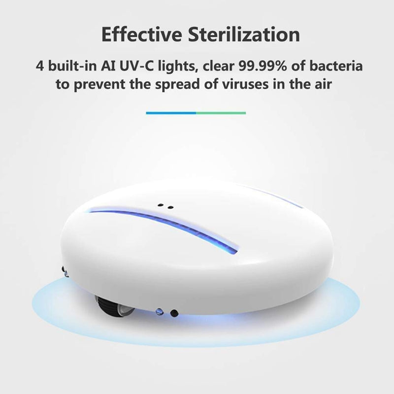Bacteria Killing Robot Ultra Violet Light sanitizer for Home and Travel