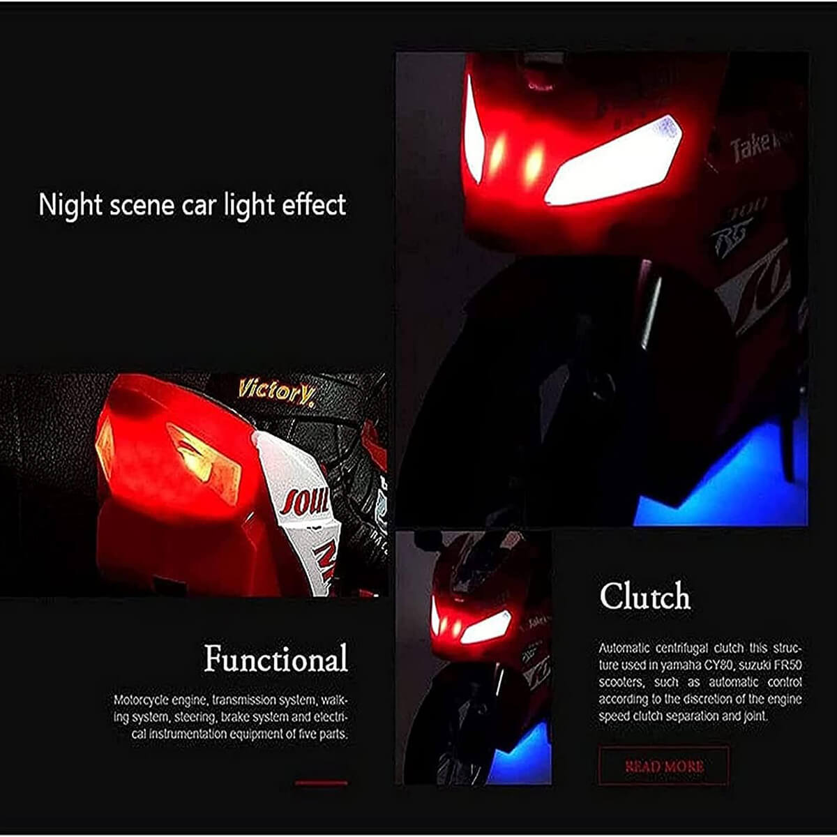 1:6 RC Motorcycle High Speed Drift Motorcycle Remote Control Racing Stunt Motorcycle
