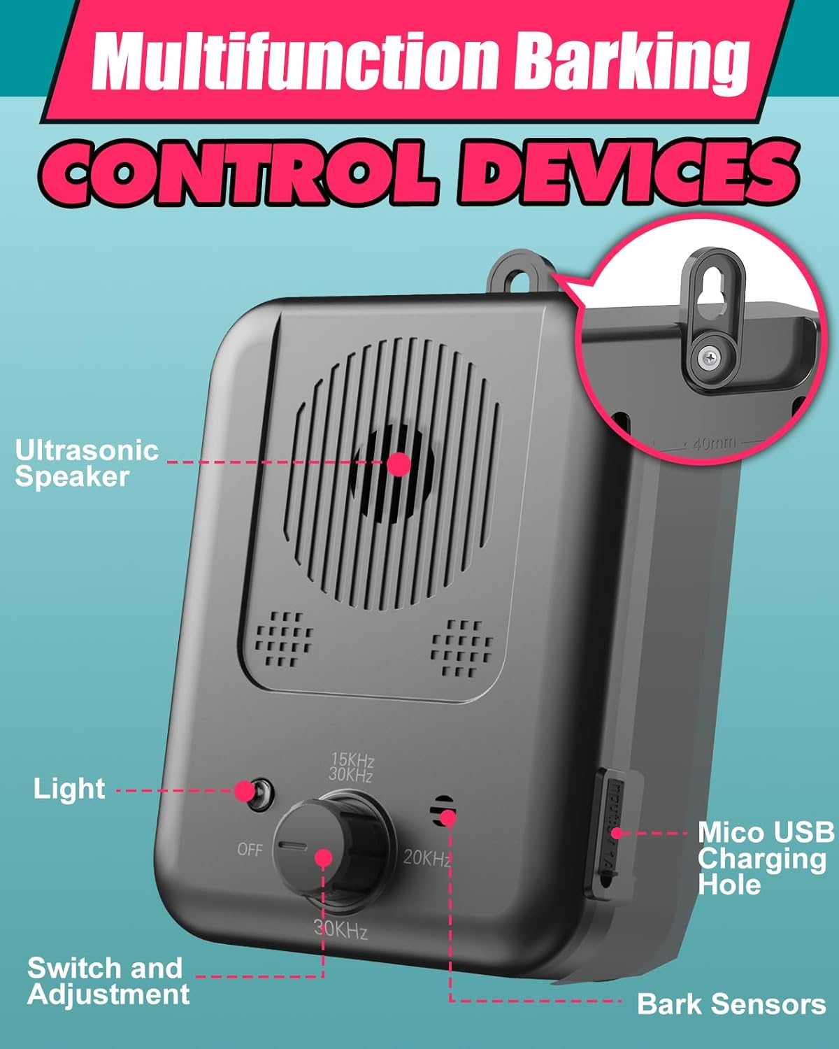 NoToBark™ - Ultrasonic anti barking device for dogs