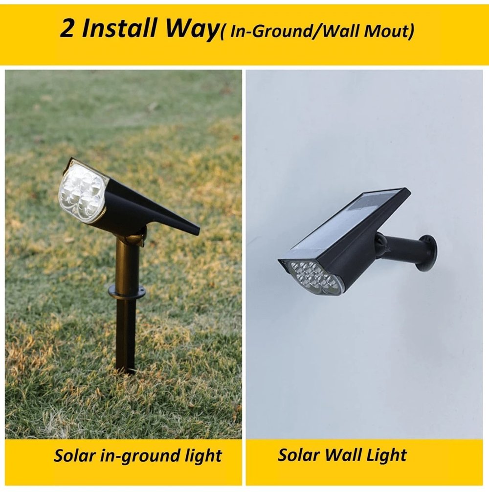Solar Spot Lights Outdoor – Illuminate Your Space with Sustainable Elegance