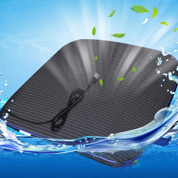Summer fan cool ice silk cooling seat cushion