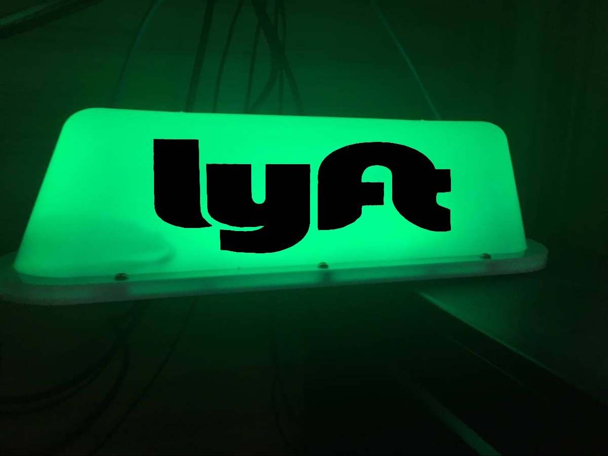 RGB RC Lyft Roof Light For Car Magnetic Base Roof Top Cab LED Sign Light
