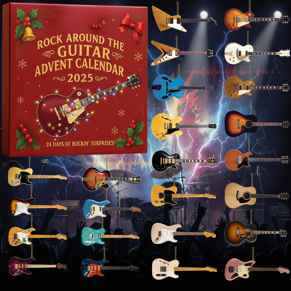 2025 Rock Around the Guitar Advent Calendar