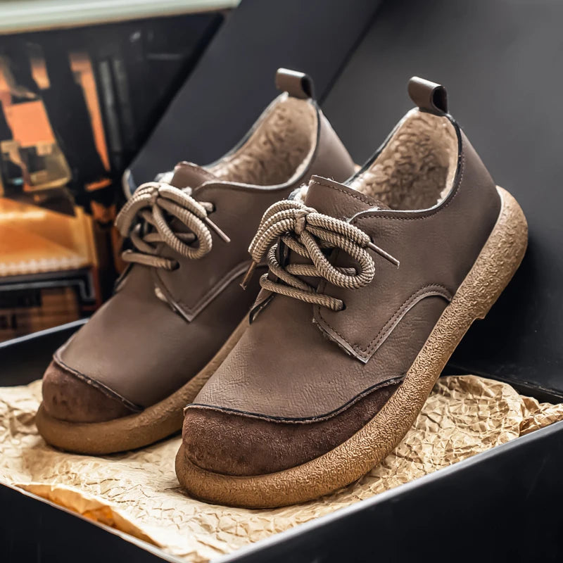 Men's Genuine Leather Sneakers | Handcrafted Comfortable Casual Shoes 8