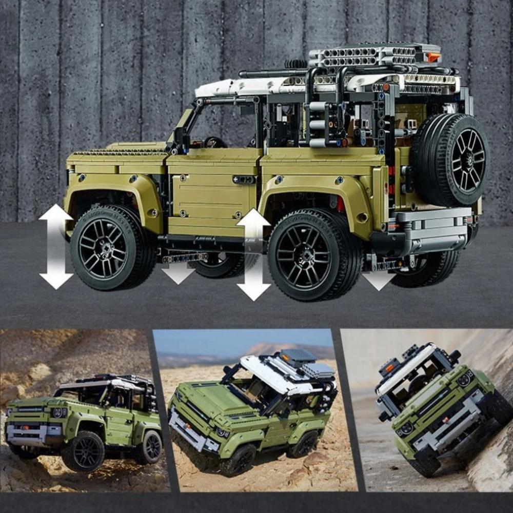 Rover Defender Model 90 | Construction Toy 2573 PCS
