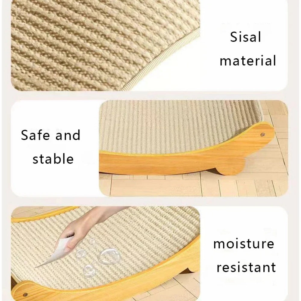 4-in-1 Cat Scratching Pad and Bed