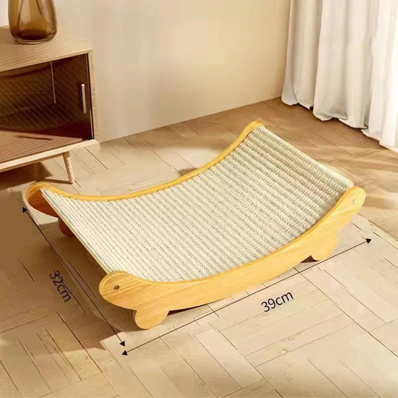 4-in-1 Cat Scratching Pad and Bed