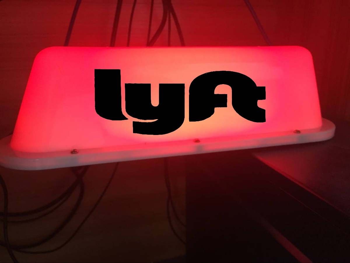 RGB RC Lyft Roof Light For Car Magnetic Base Roof Top Cab LED Sign Light