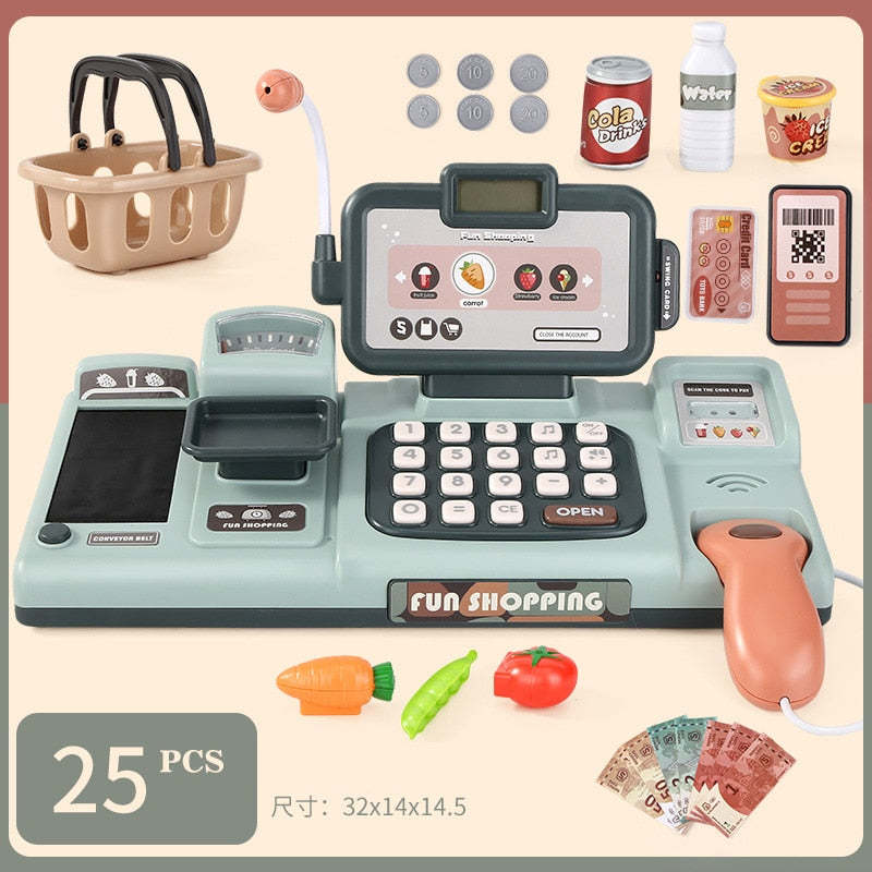 Supermarket Checkout Counter Pretend Play