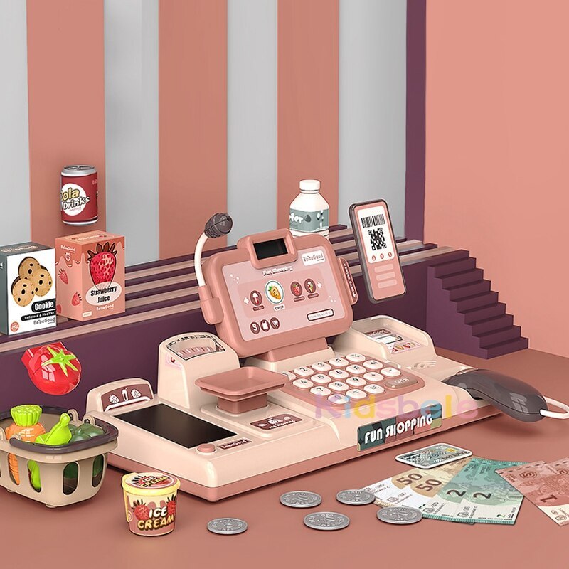 Supermarket Checkout Counter Pretend Play