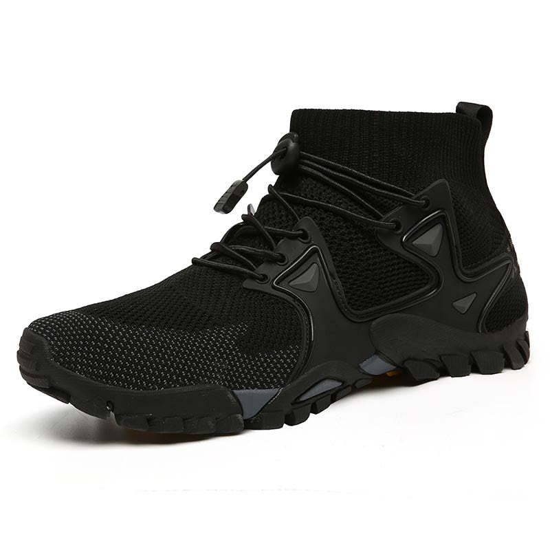 Men Slip-On High-Top Breathable Upstream Wading Shoes