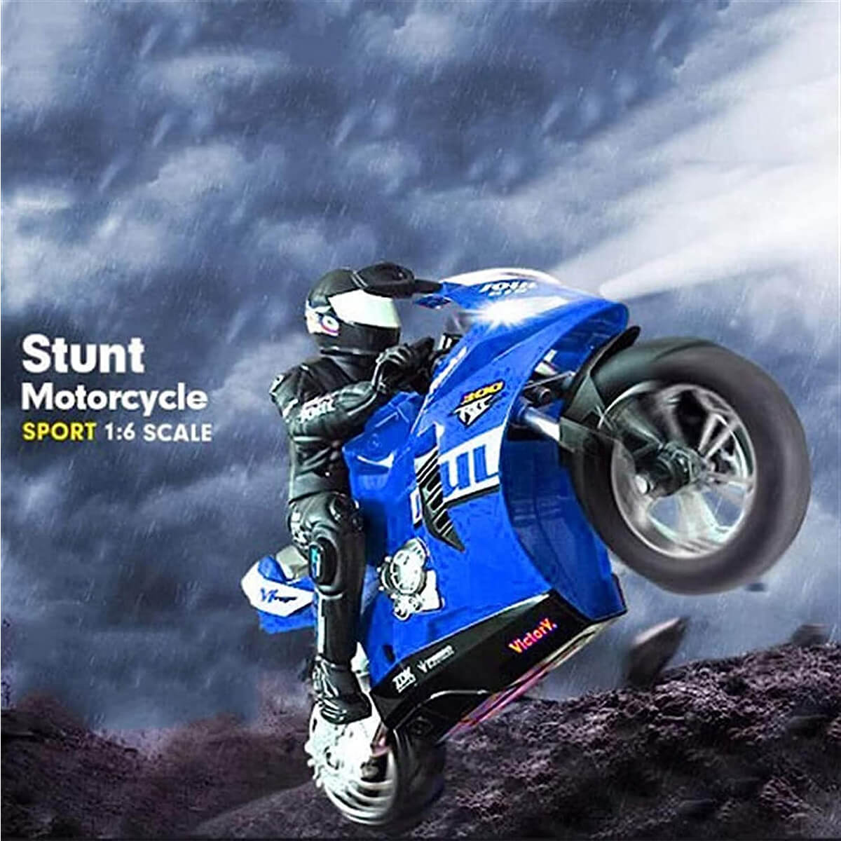 1:6 RC Motorcycle High Speed Drift Motorcycle Remote Control Racing Stunt Motorcycle