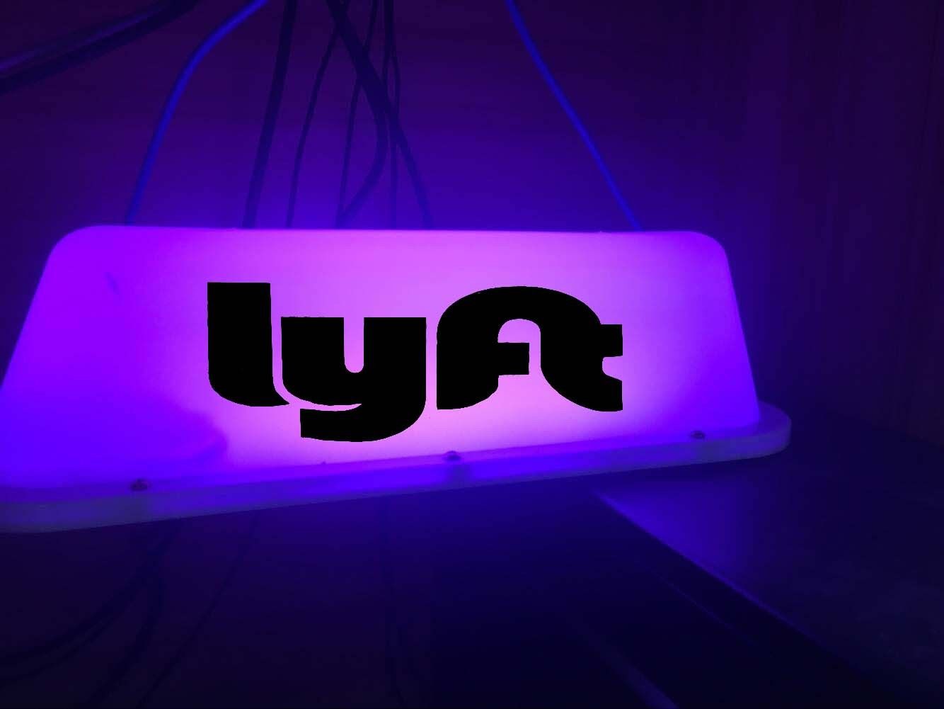RGB RC Lyft Roof Light For Car Magnetic Base Roof Top Cab LED Sign Light