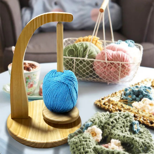 Wool Jeanie Magnetic Pendulum Yarn Knitting and Crochet Yarn Feeder Holder