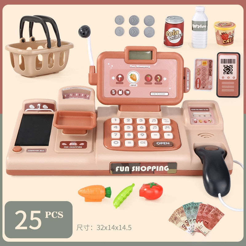 Supermarket Checkout Counter Pretend Play