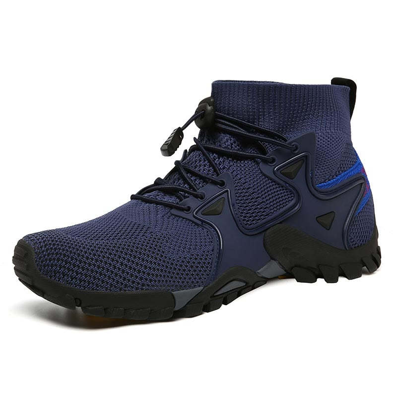 Men Slip-On High-Top Breathable Upstream Wading Shoes