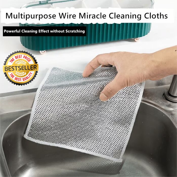 Multipurpose Thread Miracle Cleaning Cloths