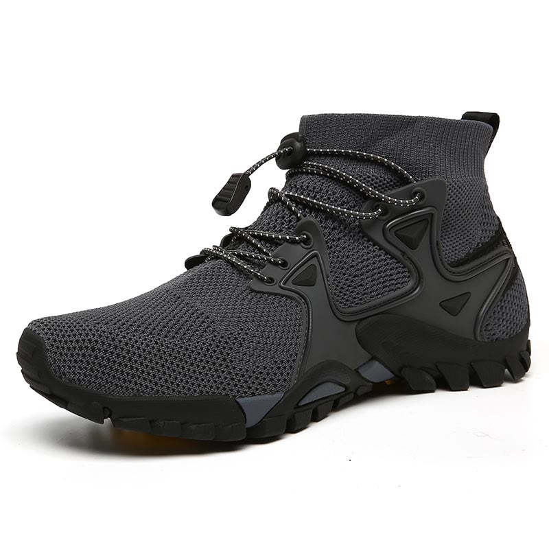 Men Slip-On High-Top Breathable Upstream Wading Shoes