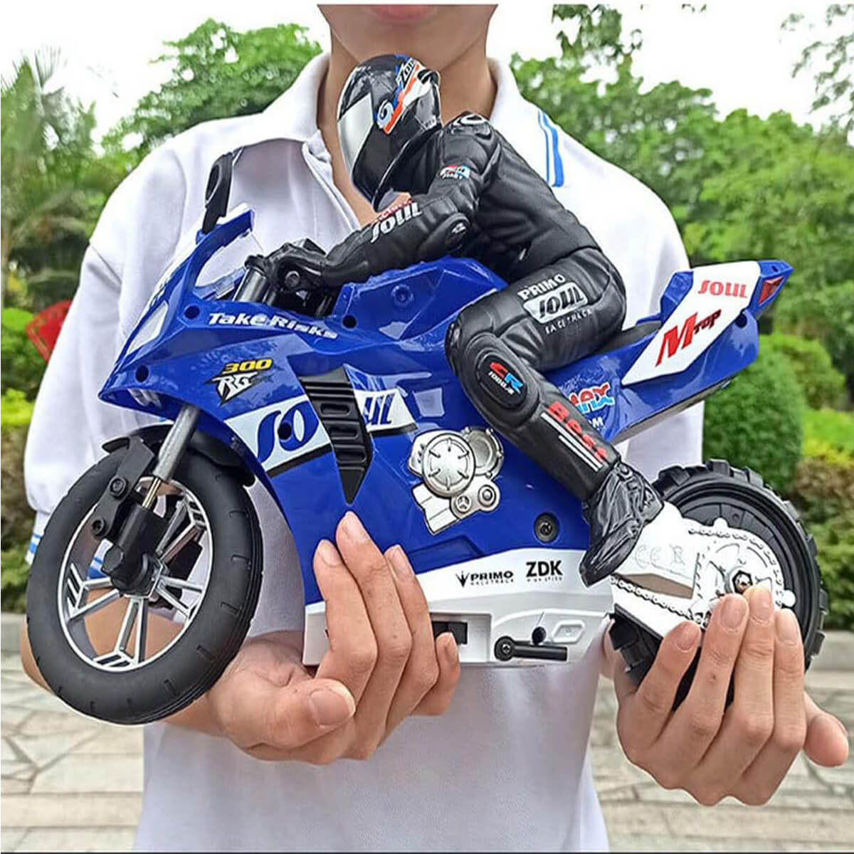 1:6 RC Motorcycle High Speed Drift Motorcycle Remote Control Racing Stunt Motorcycle
