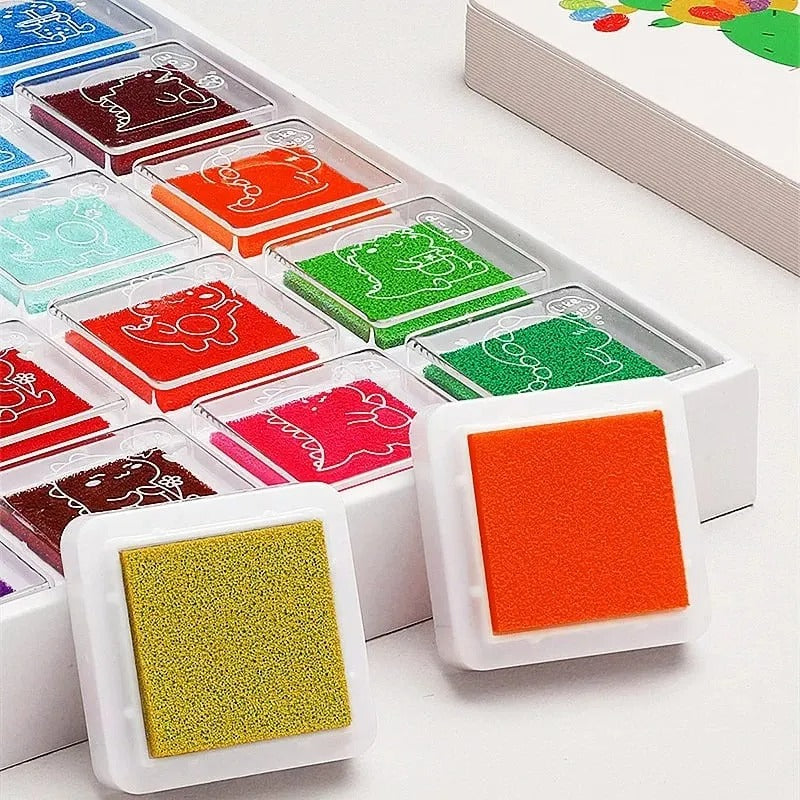 Finger Painting Kit-24 Color Seal/30 Pages
