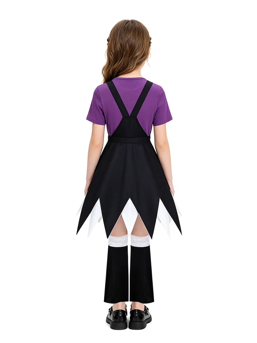 Lily Love Braids Costume Poppy Playtime Cosplay Outfit Lily Shirt Dress and Leg Warmers