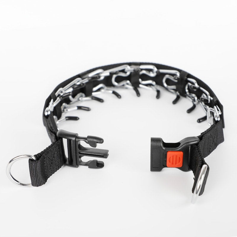 Dog Training Collar with Buckle For Large Dogs(Removable cap)