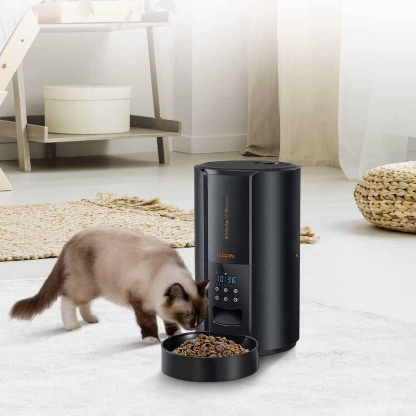 Premium Large Automatic Dog Cat Time Pet Food Feeder Dispenser