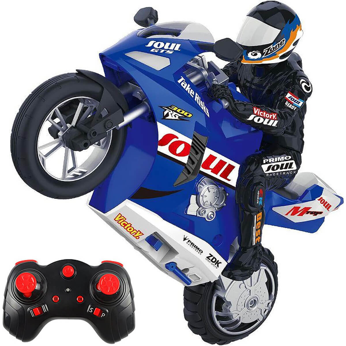 1:6 RC Motorcycle High Speed Drift Motorcycle Remote Control Racing Stunt Motorcycle