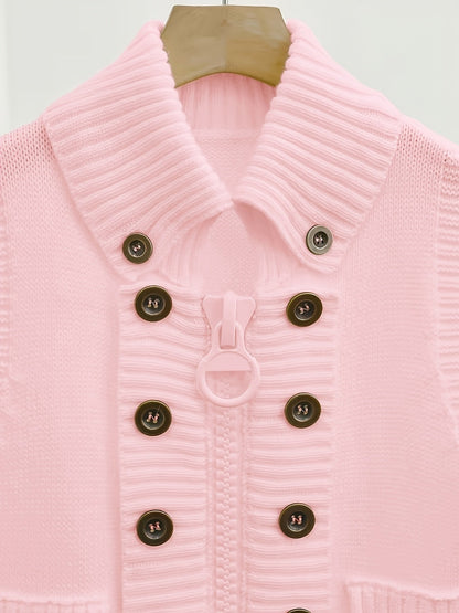 Women's High Collar Ribbed Knit Vest