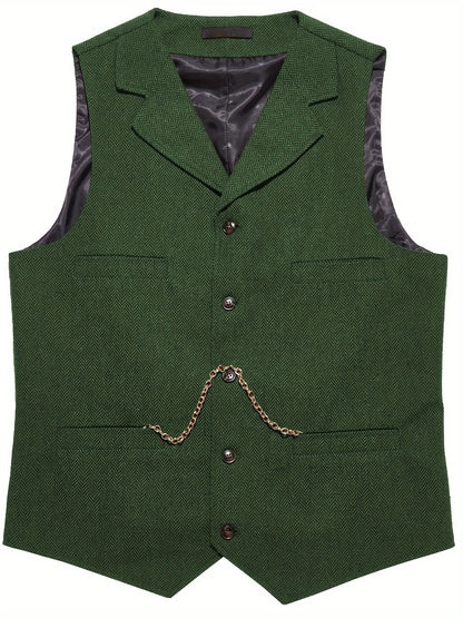 Arthur | Refined Herringbone Waistcoat