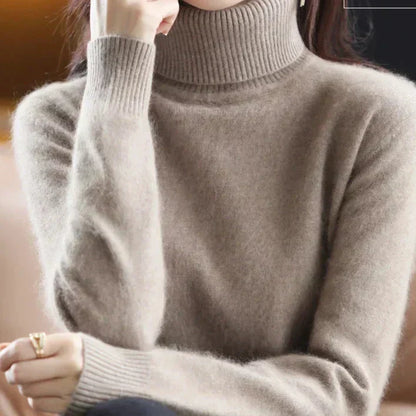 Corinne | Cashmere Turtleneck Sweater