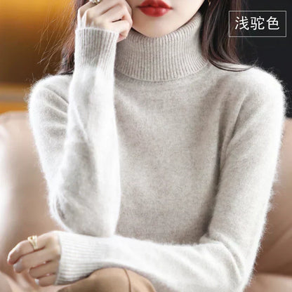 Corinne | Cashmere Turtleneck Sweater