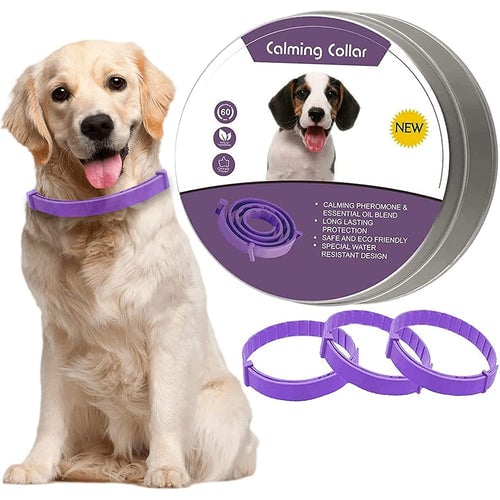 Pheromone calming collar for dogs and cats