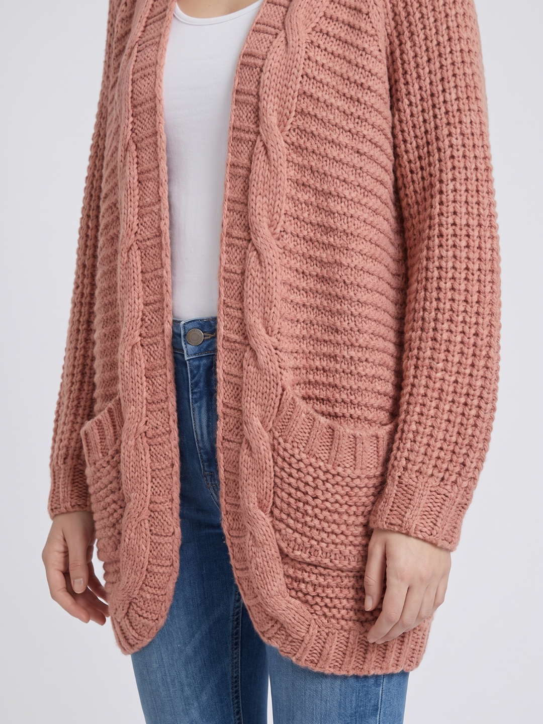Solstice | Open-Front Boho Knit Cardigan
