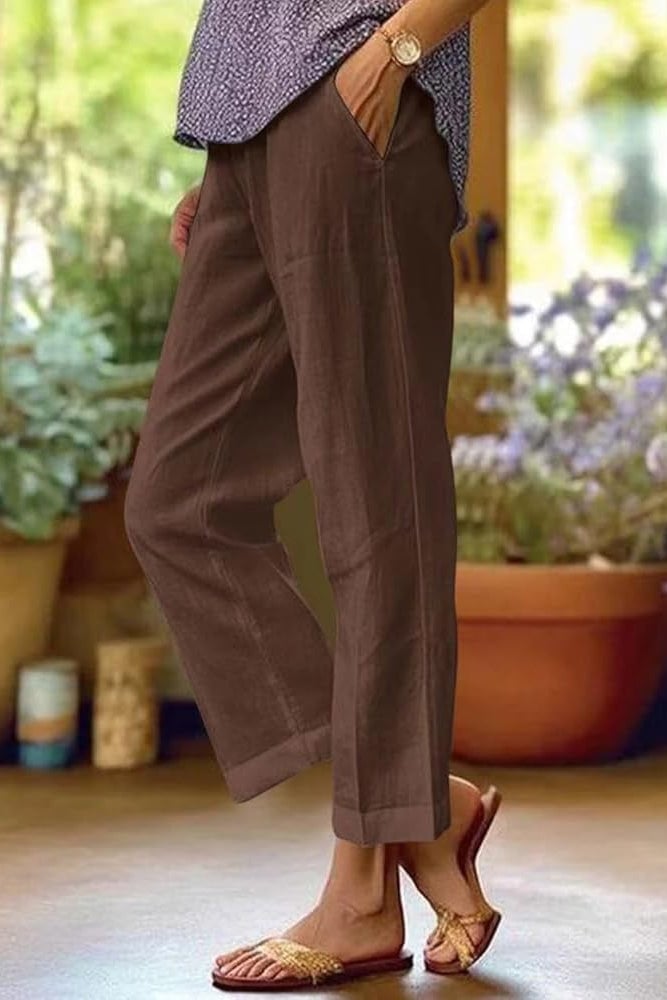 Riviera | Breathable Wide-Leg Summer Trousers