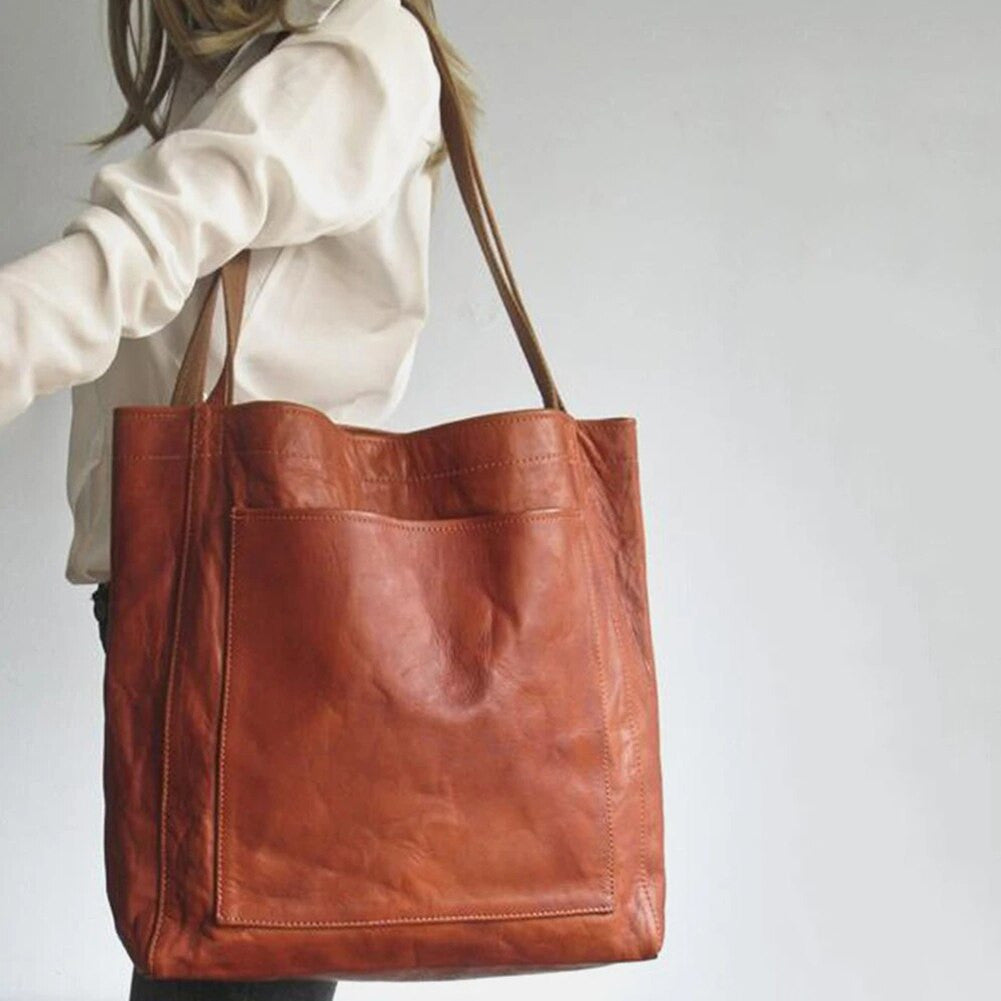 Aria | Sleek Vegan Leather Shoulder Bag