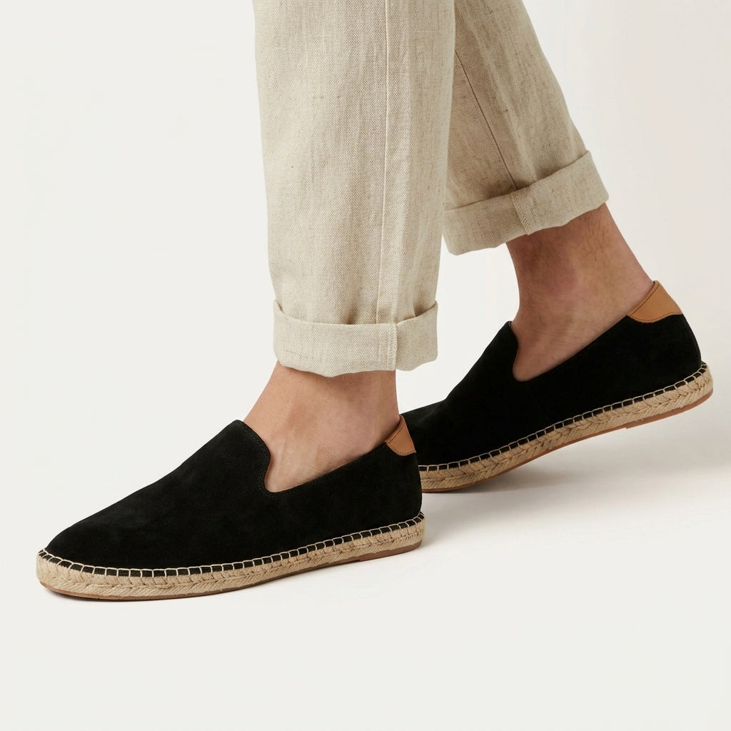 Oliver | Men's Canvas Espadrille Slip-Ons