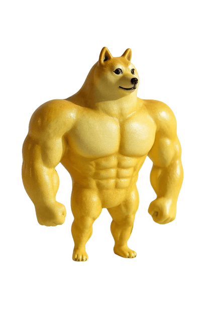 Yellow Doge Advent Calendar 2025