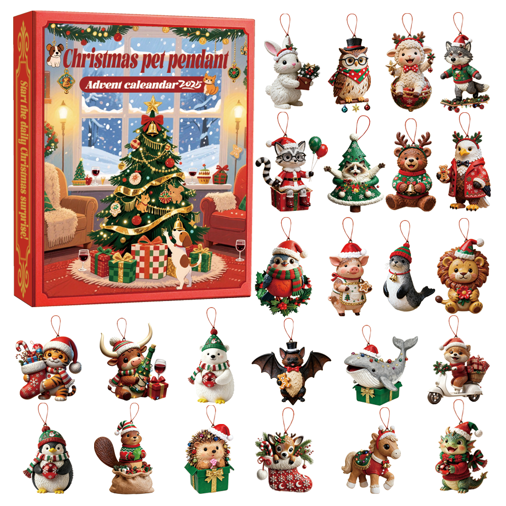 Christmas Pet Pendant Advent Calendar 2025