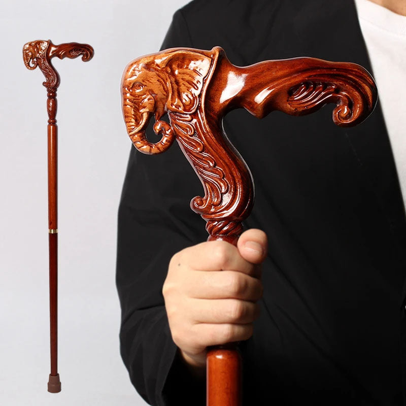 Handmade Wooden Walking Cane for Men and Women