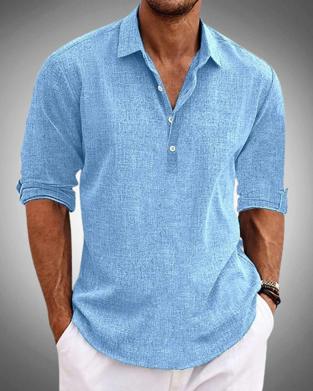 Marcus | Refined Button-Front Classic Shirt