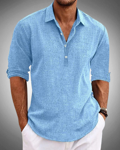Marcus | Refined Button-Front Classic Shirt
